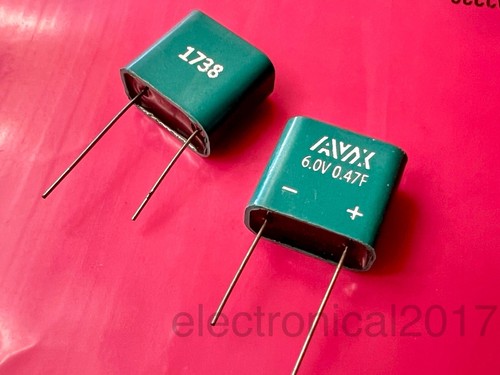 Lot 2pcs kyocera avx 47f - lot, 0.47f